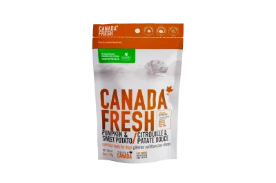 PetKind Canada Fresh Pumpkin &amp; Sweet Potato Air-Dried Nutritious Dog Treats 6oz