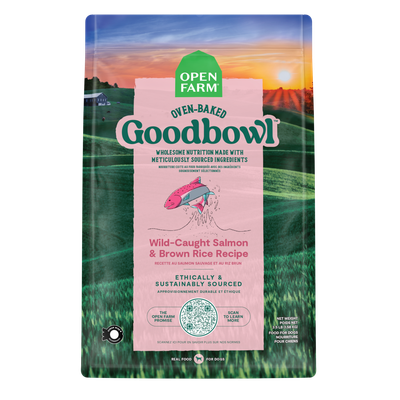 Open Farm Goodbowl Salmon &amp; Brown Rice Dog Food
