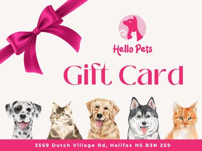 Hello Pets Gift Card