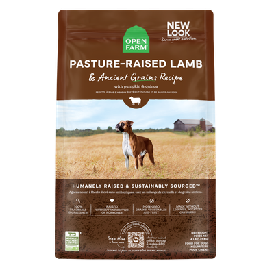 Open Farm Ancient Grains Pasture-Raised Lamb Recipe Dog Food