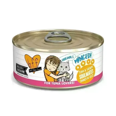 Weruva B.F.F. Soulmates Tuna &amp; Salmon Cat Food 5.5oz