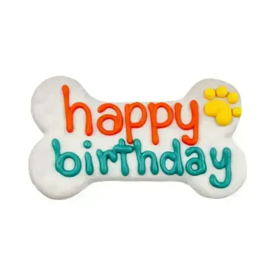 Bosco &amp; Roxy's Happy Birthday Bone Dog Treat