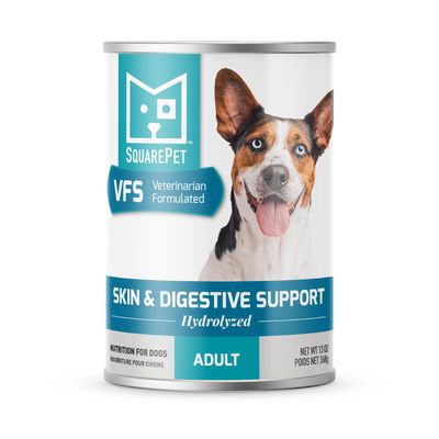 Square Pet VFS Cans Canine Skin &amp; Digestive Support 13oz