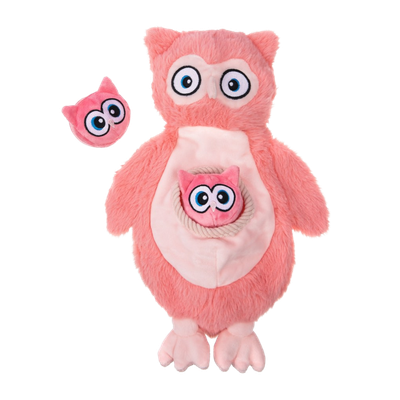 Growl Sidekicks Hoot and Hoolet Dog Toy