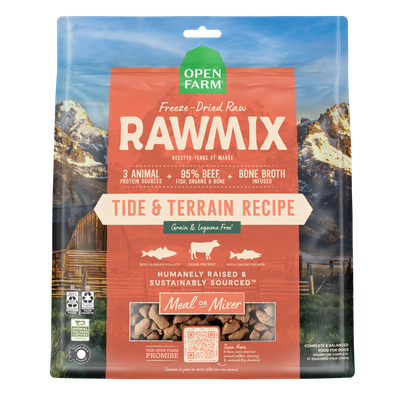 Open Farm RawMix Tide &amp; Terrain Freeze-Dried Raw Morsels Dog Food 13.5oz