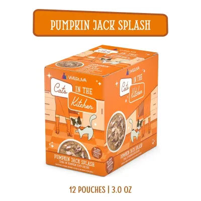 Weruva Cats in the Kitchen Pumpkin Jack Splash Tuna in Pumpkin Soup Recipe 12x3oz