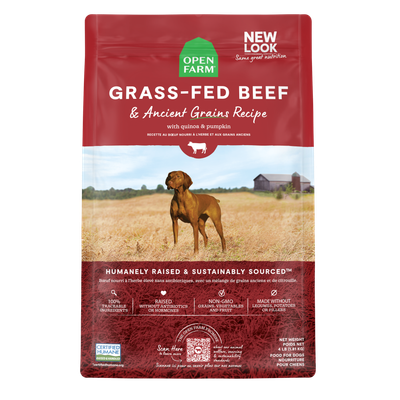 Open Farm Ancient Grains Grass-Fed Beef Recipe Dog Food