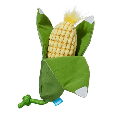 BARK Corn On The Slob Plush Dog Toy