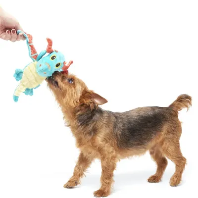 BARK Grimbold the Dragon Plush Dog Toy
