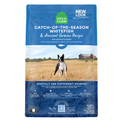 Open Farm Ancient Grains Catch-of-the-Season Whitefish Recipe Dog Food