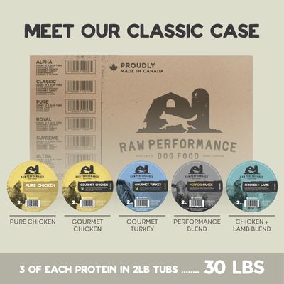 Raw Performance Classic Variety Pack 30 lb