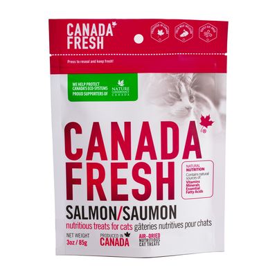Canada Fresh Salmon Air-Dried Nutritious Cat Treats 3oz