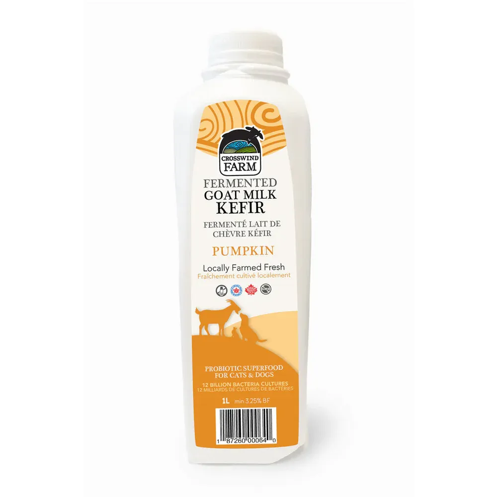 Crosswind Farm Frozen Fermented Goat Milk Kefir Pumpkin 1L