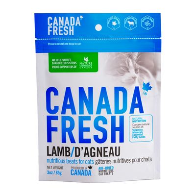 Canada Fresh Lamb Air-Dried Nutritious Cat Treats 3oz