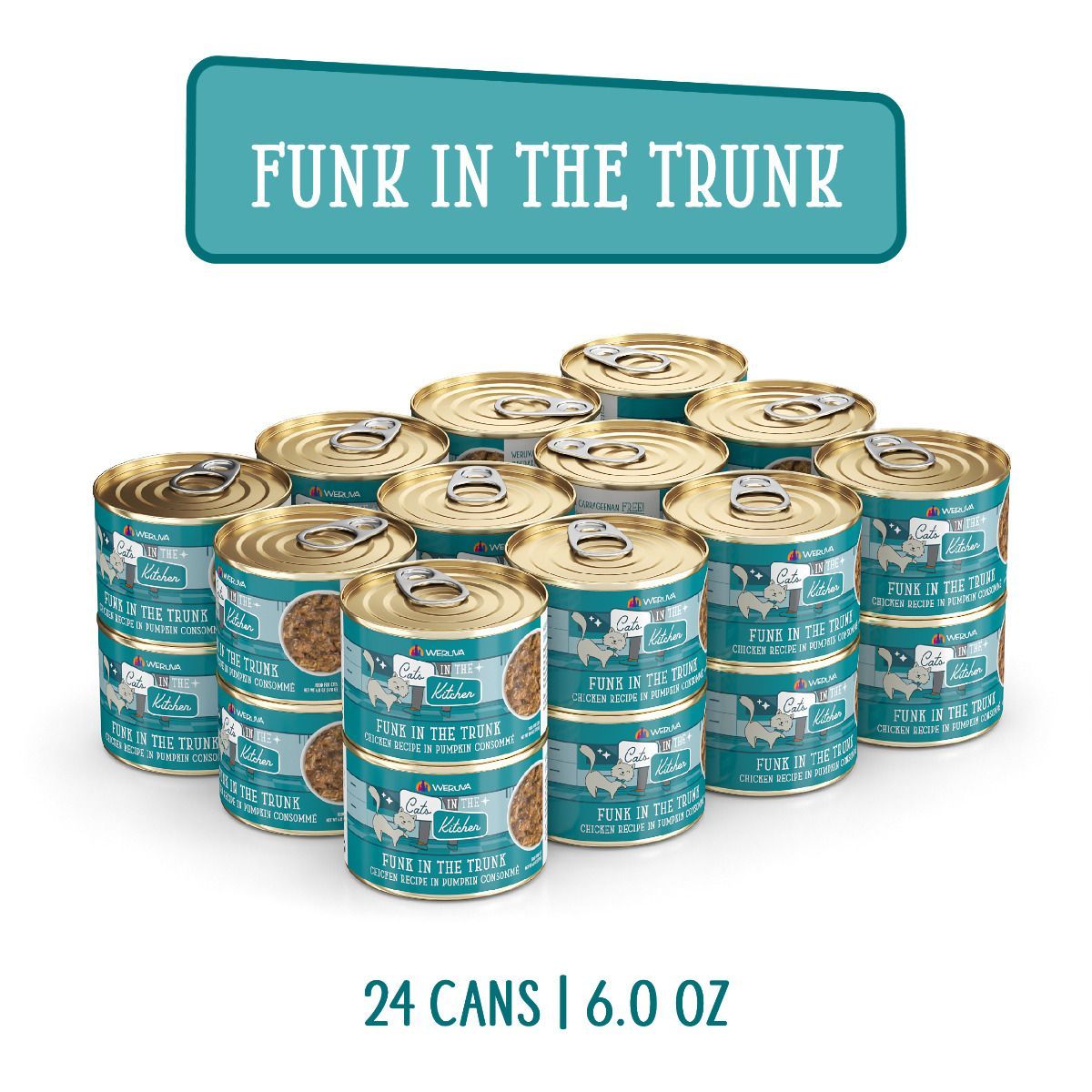 Weruva Cats in the Kitchen Funk in the Trunk 24x6oz