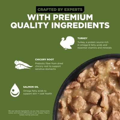 Go! Solutions Sensitivities Limited Ingredient Grain Free Shredded Turkey for dogs 12.5oz