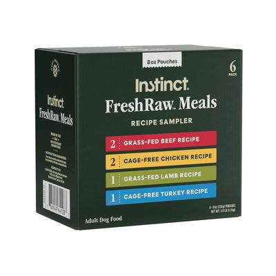 Instinct FreshRaw Meals Sampler Variety Pack Dog Food