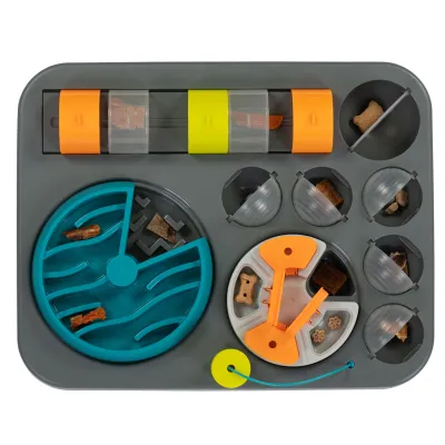 Messy Mutts Flip'n Slide Puzzler Large Dog Puzzle 16.5" x 13"