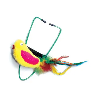 Spot A-Door-Able Plush Bird Cat Toy
