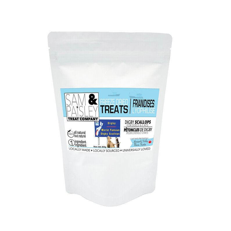 Sam &amp; Paisley Freeze-Dried Scallops