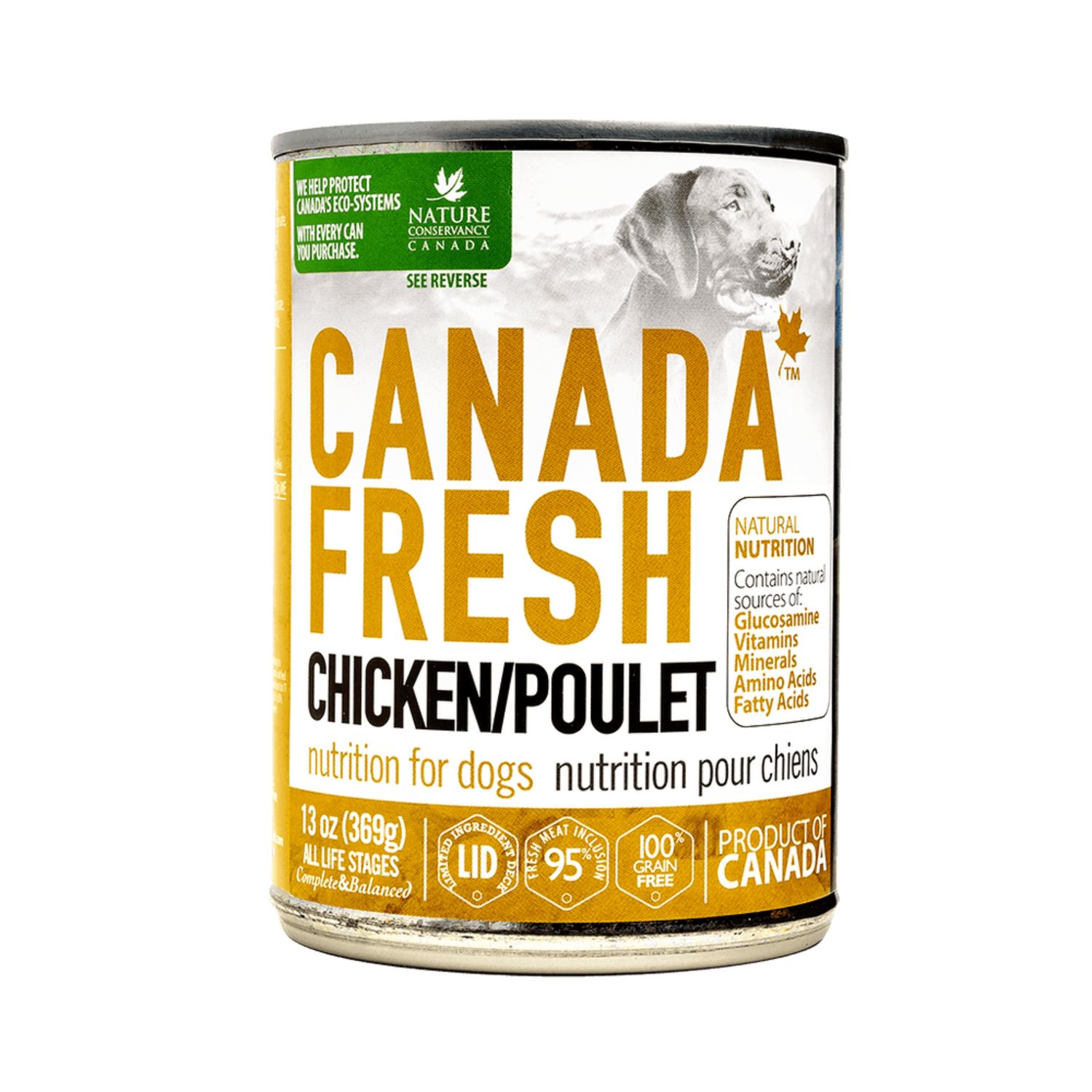 Canada Fresh Chicken Formula Wet Dog Food 13 oz