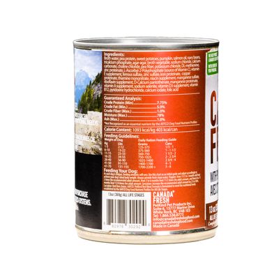 Canada Fresh Pumpkin &amp; Sweet Potato Formula Wet Dog Food 13 oz
