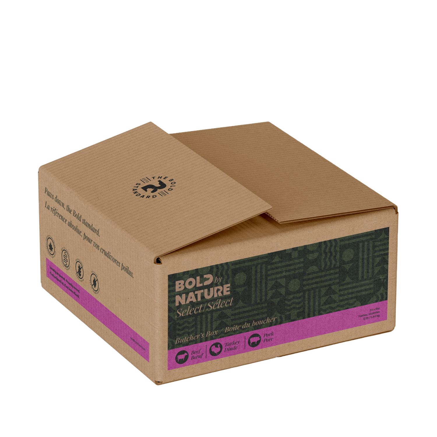 Bold by Nature Select Non-Chicken Variety Butcher's Box 12lb