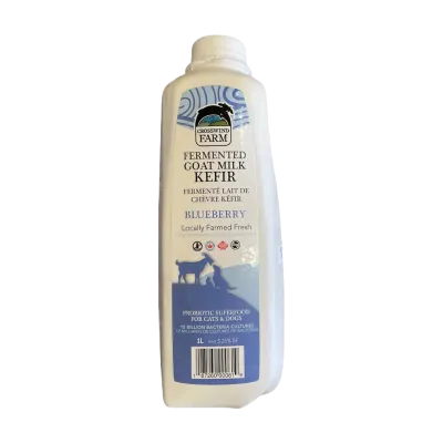 Crosswind Farm Frozen Fermented Goat Milk Kefir Blueberry 1L