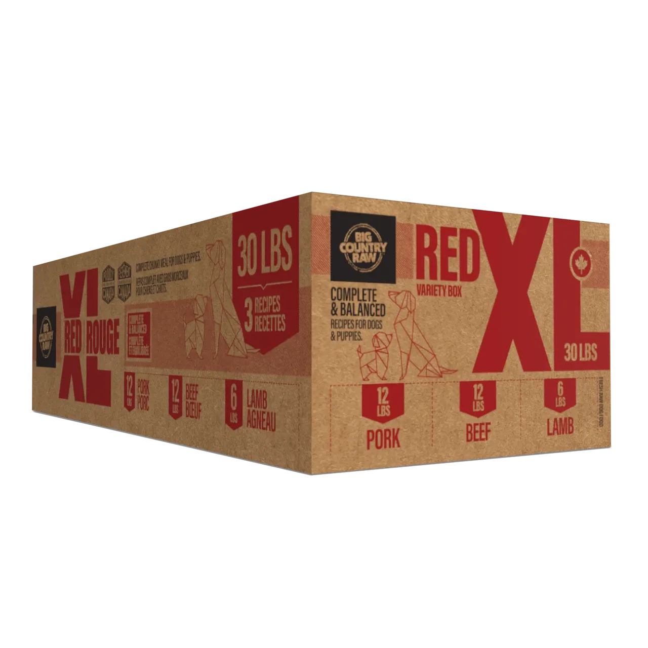 Big Country Raw XL Red 30lb