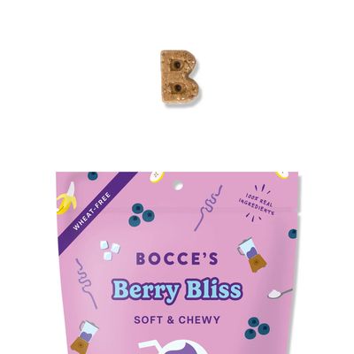 Bocce's Bakery Berry Bliss Blueberries, Banana &amp; Yogurt Recipe Soft &amp; Chewy Dog Treats 6oz