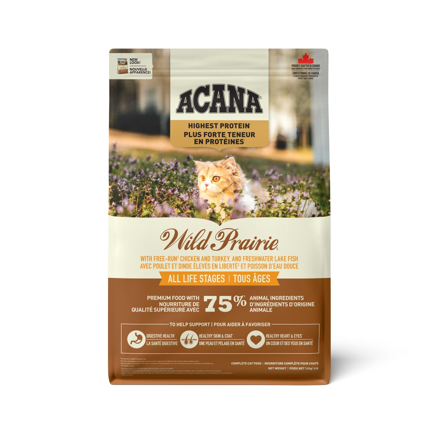 Acana Highest Protein Wild Prairie Recipe Cat Food