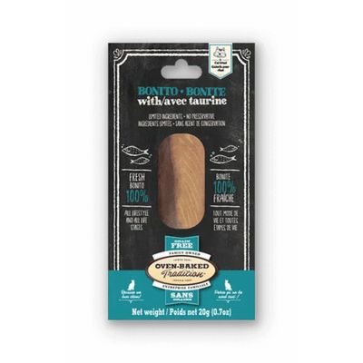 Oven-Baked Tradition Bonito And Taurine Flavour Fillet Cat Treats 20g
