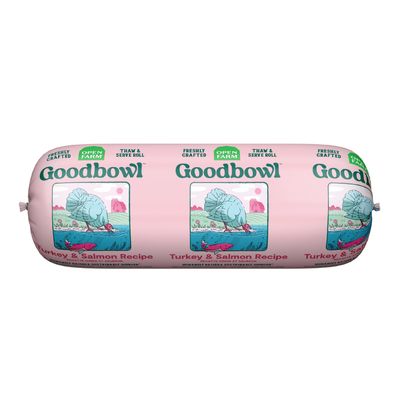 Open Farm Goodbowl Gently Cooked Roll Turkey &amp; Salmon Recipe 28oz