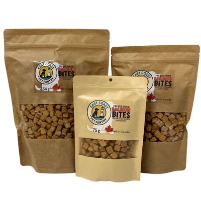 East Coast Pet Pantry Freeze-Dried Salmon Bites Dog Treats