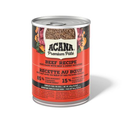 Acana Premium Pate Beef Recipe 12.8oz