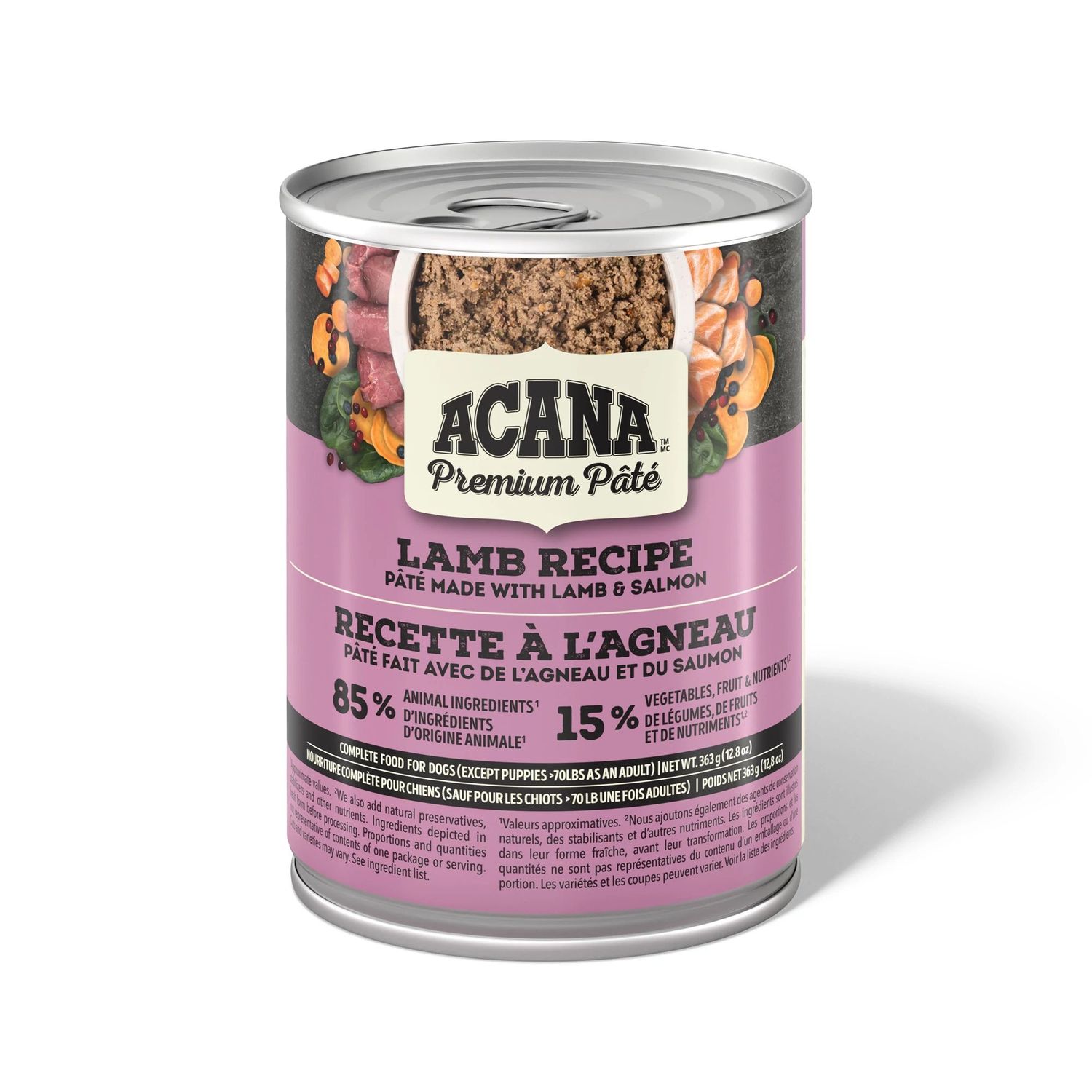 Acana Premium Pate Lamb Recipe 12.8oz