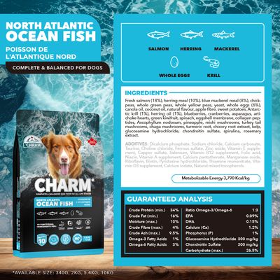 Charm North Atlantic Ocean Fish Dog Food