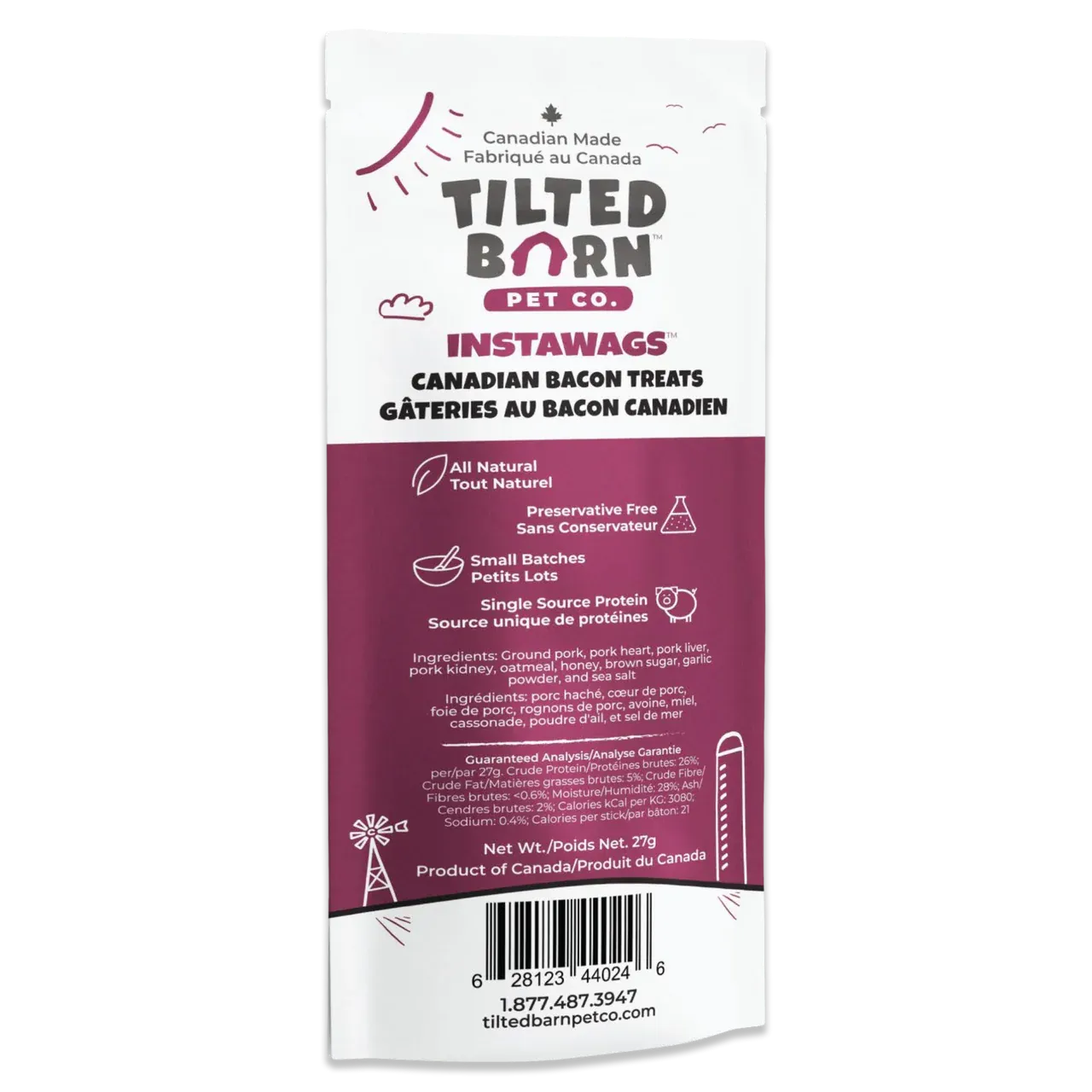 Tilted Barn Canadian Bacon Instawags