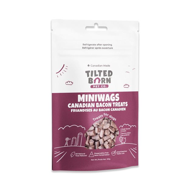 Tilted Barn Canadian Bacon Miniwags 100g