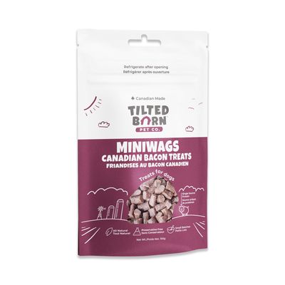 Tilted Barn Canadian Bacon Miniwags 100g