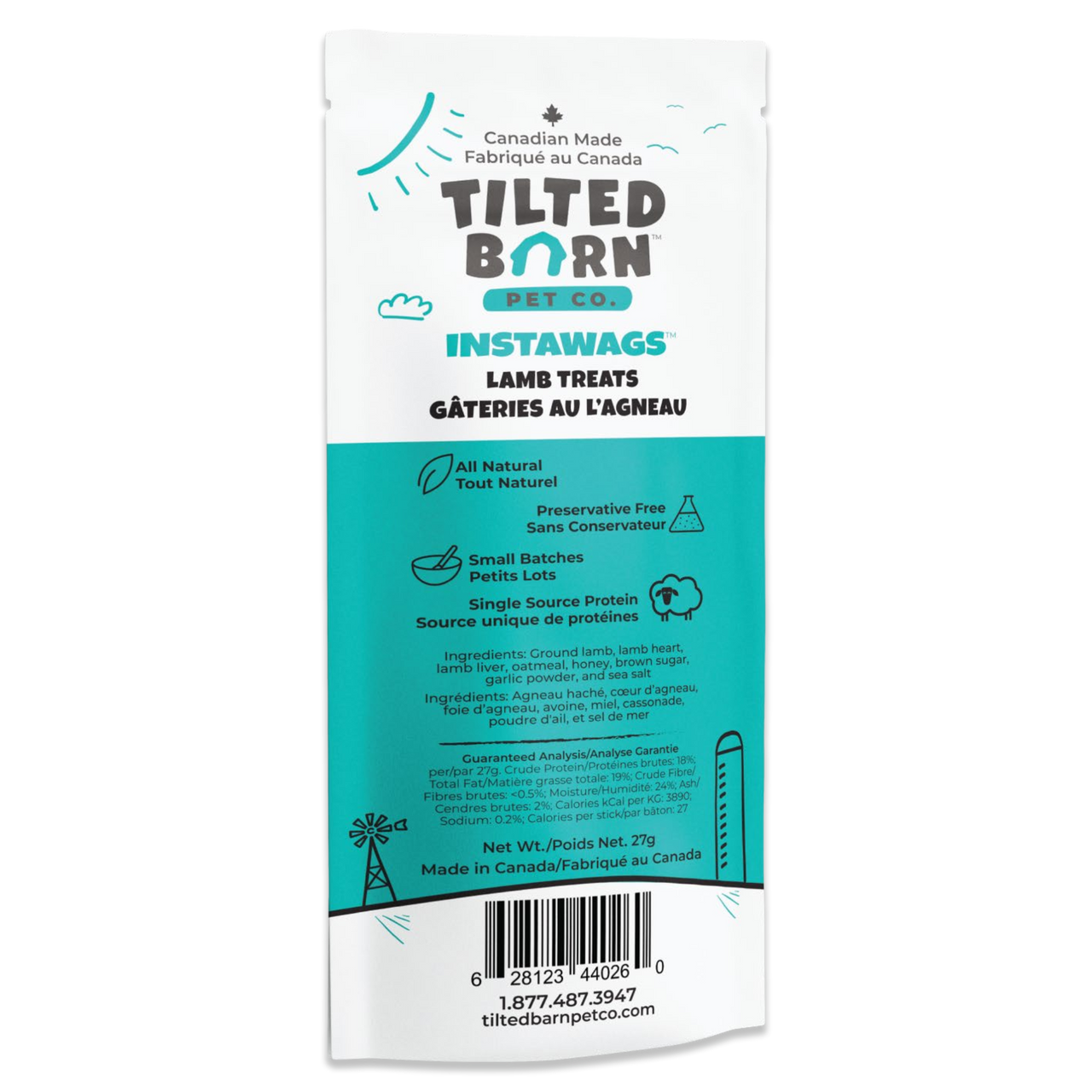 Tilted Barn Lamb Instawags