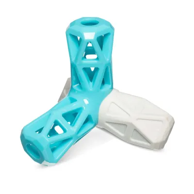 Totally Pooched Squeak n' Stuff Dog Toy Foam Rubber 5"