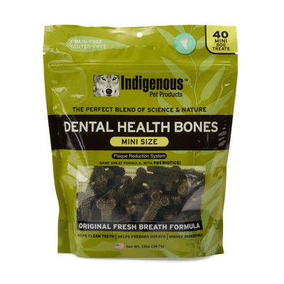 Indigenous Pet Dental Health Bones MINI - Original Fresh Breath