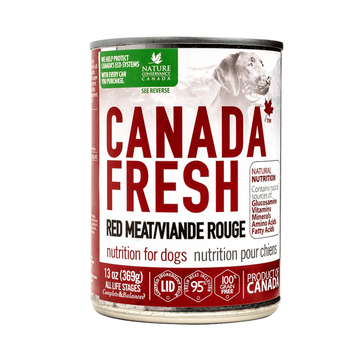 Canada Fresh Red Meat Formula Wet Dog Food 13 oz