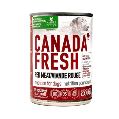 Canada Fresh Red Meat Formula Wet Dog Food 13 oz
