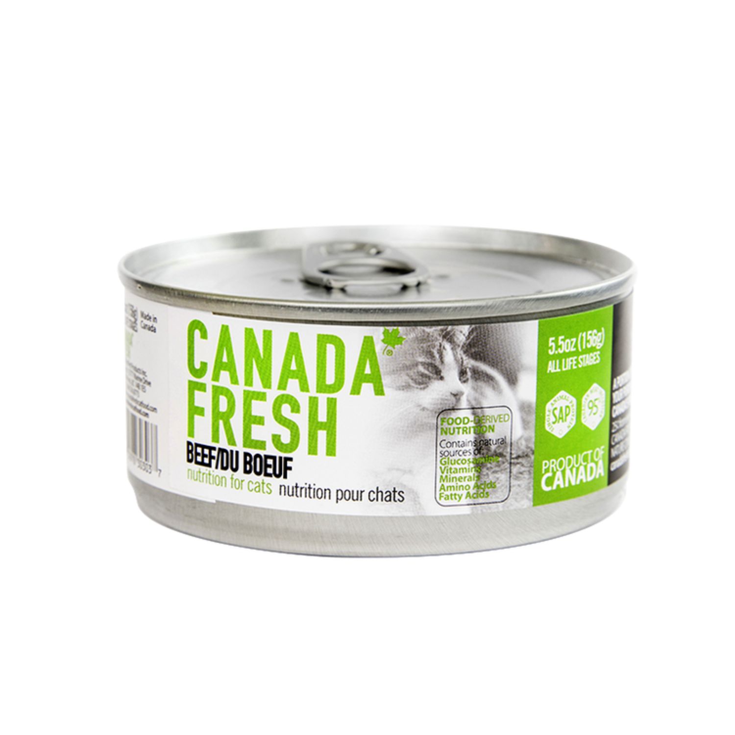 Canada Fresh Beef Formula Wet Cat Food 5.5 oz