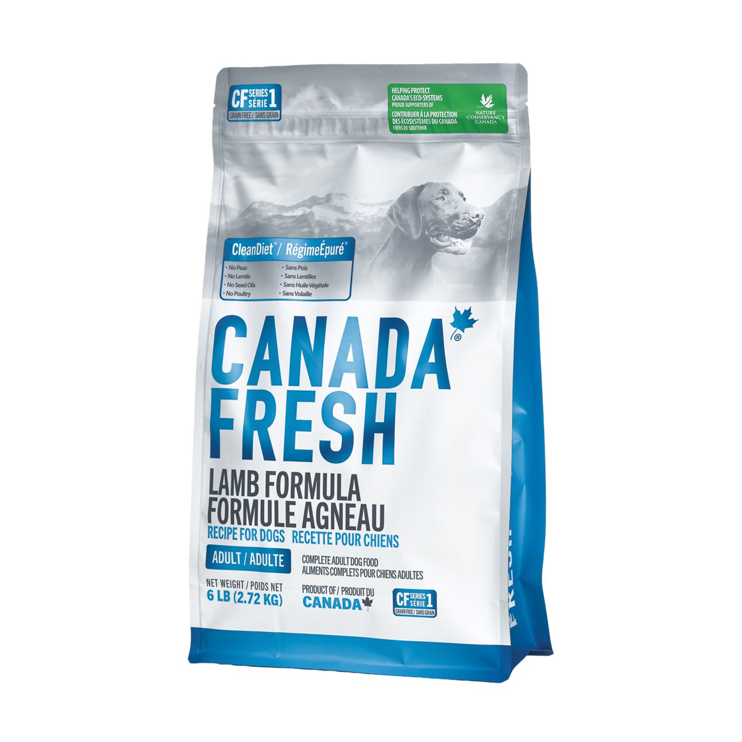 Canada Fresh Lamb Formula Grain Free Dry Dog Food