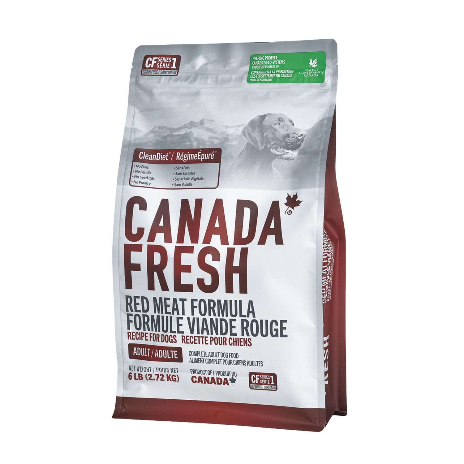 Canada Fresh Red Meat Formula Grain Free Dry Dog Food