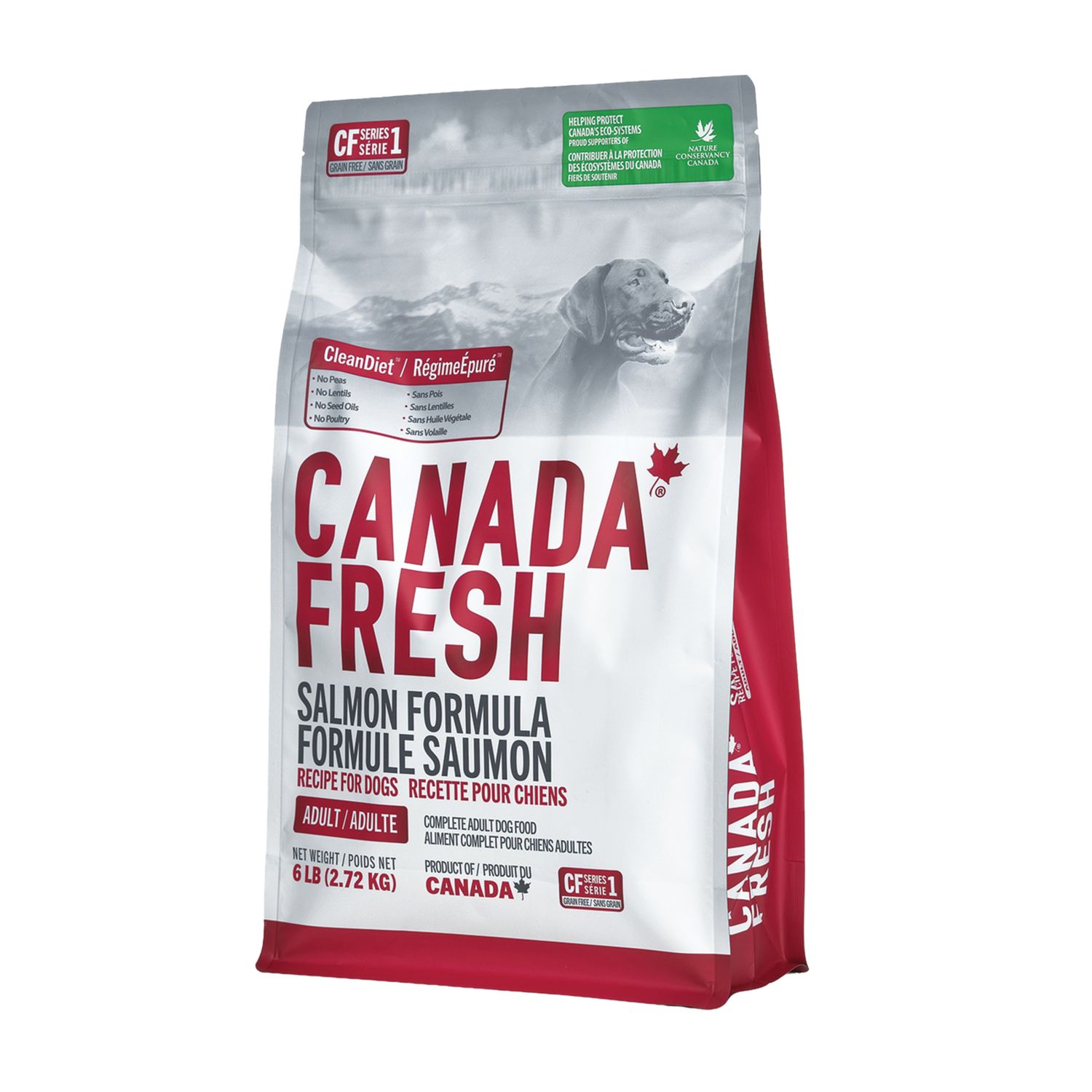 Canada Fresh Salmon Formula Grain Free Dry Dog Food