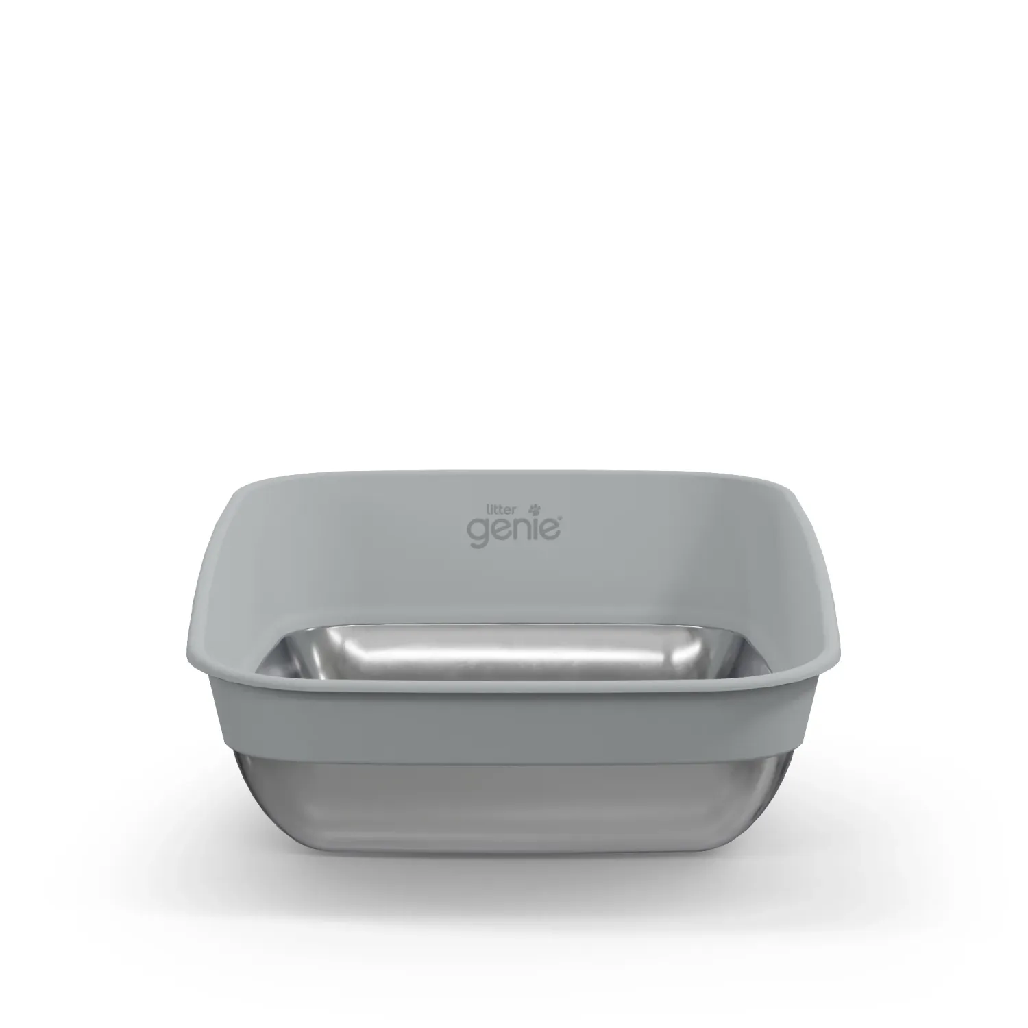 Litter Genie Platinum Stainless Steel Litter Pan